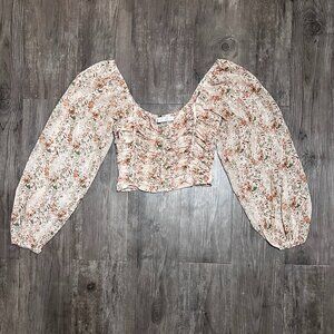 Altar'd State Crop Top Blush Pink  Size XX-Small